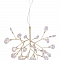 Светильник Crystal Lux EVITA SP36 GOLD/TRANSPARENT